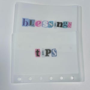 Ransom Note Collection | Matte Vellum Cash Envelopes | Matte | Laminate | Cash Envelope System | Sinking Funds image 2