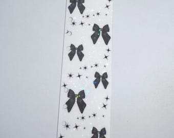 Lazos / Marcapáginas para carpetas A6 / Holográfico / Laminado