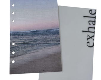 Exhale | Ocean Waves Dashboard Collection | Dashboard | Physical Product | A5 | Personal Size