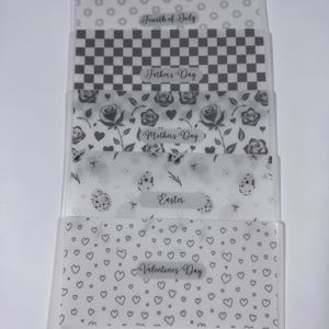 ホリデー コレクション | マット ベラム | 現金封筒