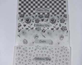 Holiday Collection | Matte Vellum | Starlight | Cash Envelopes