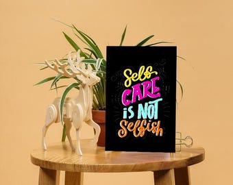 Self Care Prints, Mental Wellbeing Wall Art, Daily Reminder Quote Posters, Home Decor, Positive Affirmations, Beddroom Decor, Living Room,