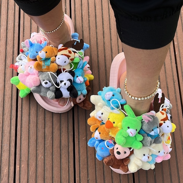 Teddy Bear Slides (open toe)