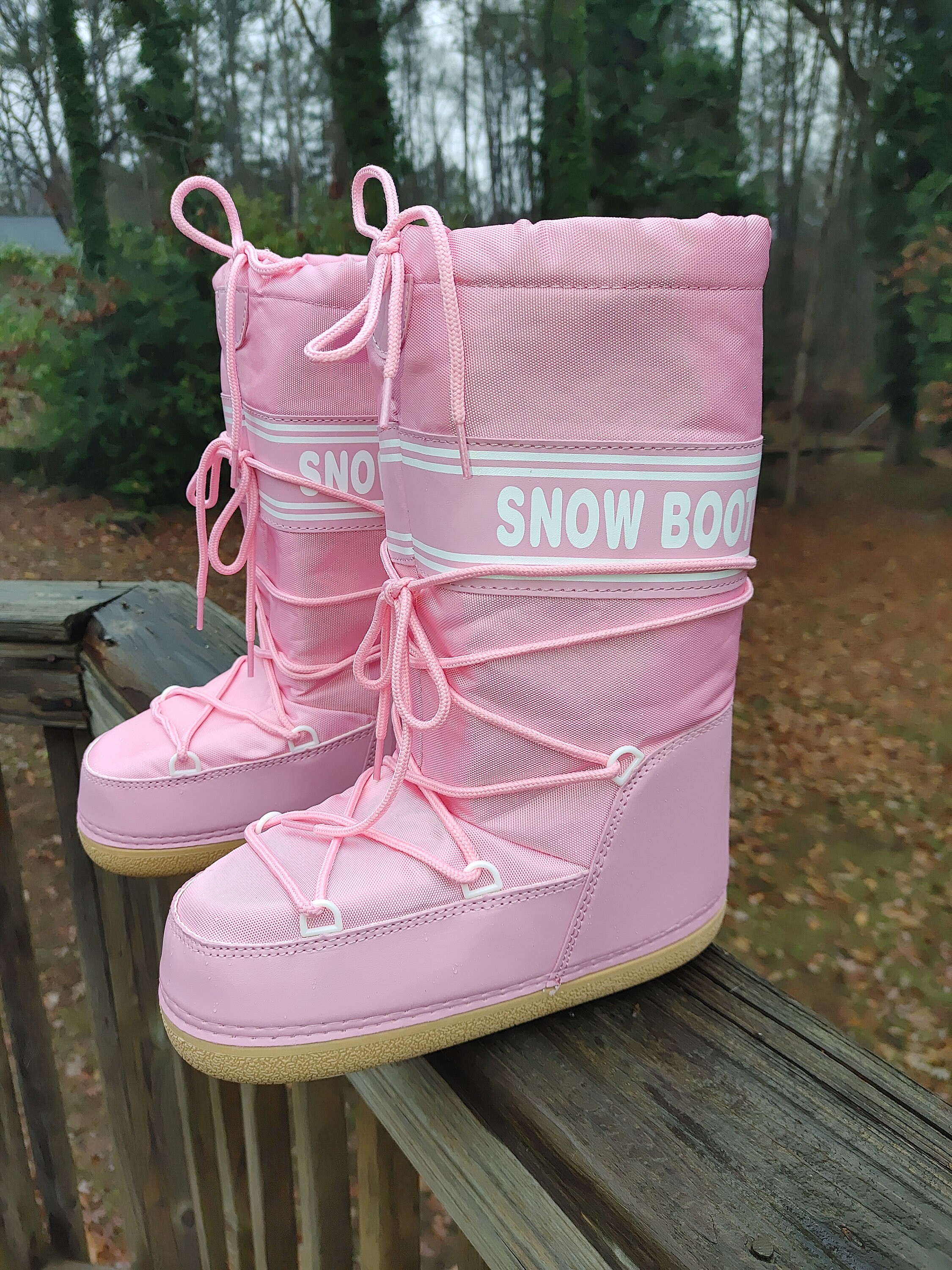 pink eskimo boots