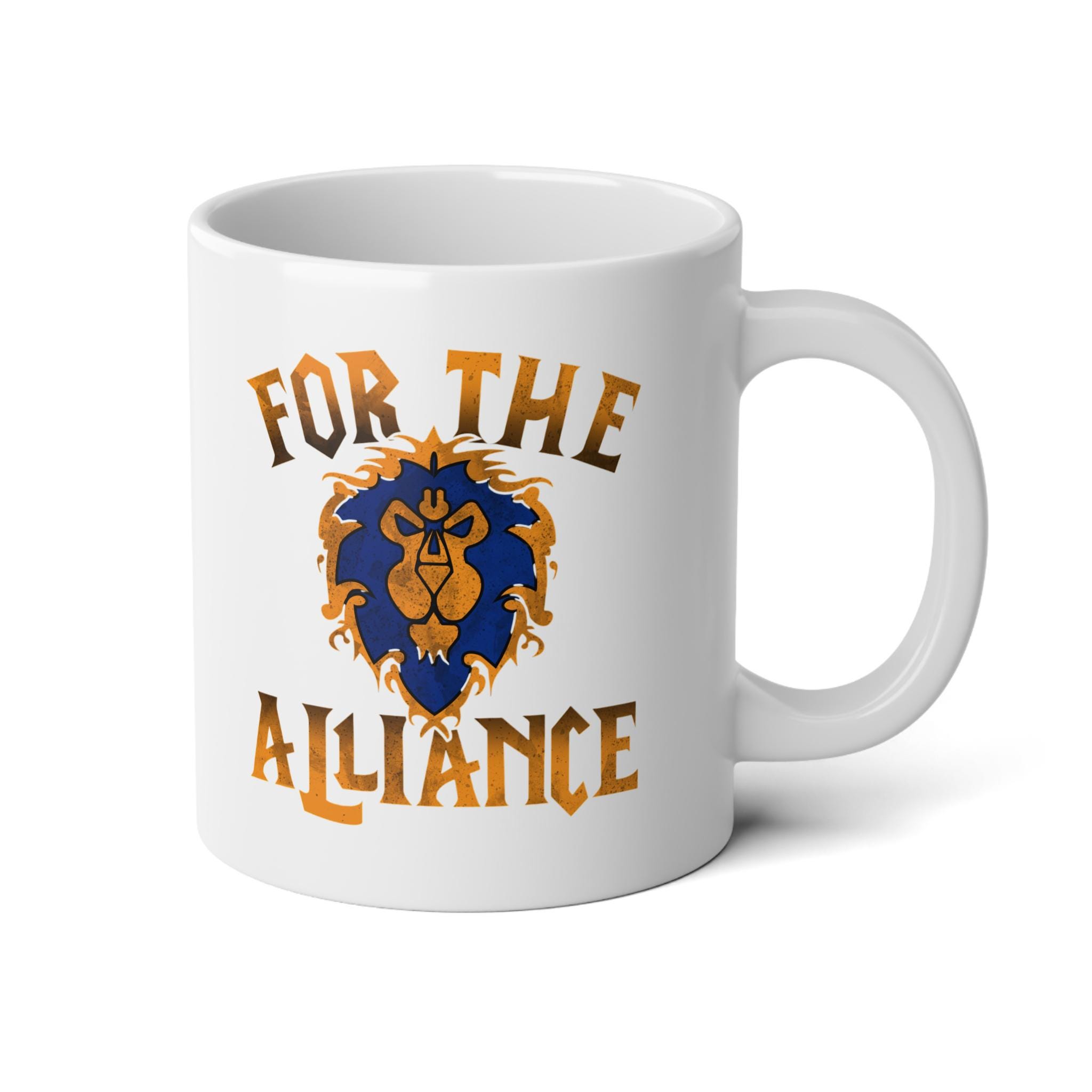 FOR THE ALLIANCE Mug 20 oz Heroic Coffee Chalice