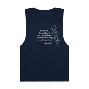 "Jimmy Buffett inspiriertes ""Bubbles Up"" Tank Top."