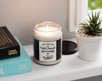 Scented Soy Candle, 9oz, Eco-Friendly Home Fragrance