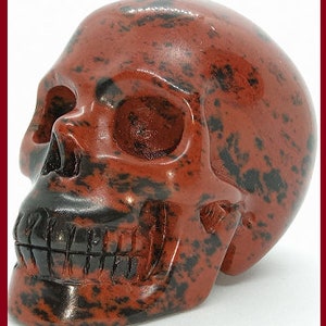 Mahogany Obsidian skull