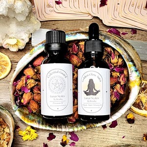 Ritual Oil Pick Your Intention | Witchy Anointing Oils for Spellwork, Love, Protection, Manifestation, Intuition, Cleansing, and More