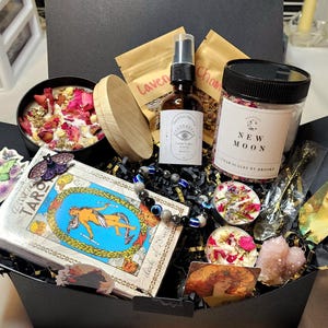Witchy Mystery Box – Spell Kit Gift Set with Candles, Ritual Oils & More | Witch Box for Self-Care, Intention Setting, or Surprise Magic