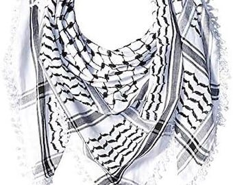 The original traditional Palestinian keffiyeh