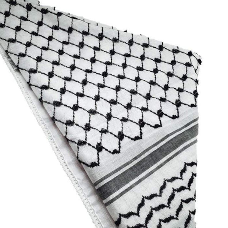 Keffiyeh Palestine Scarf, the Original Keffiyeh Made in Palestine