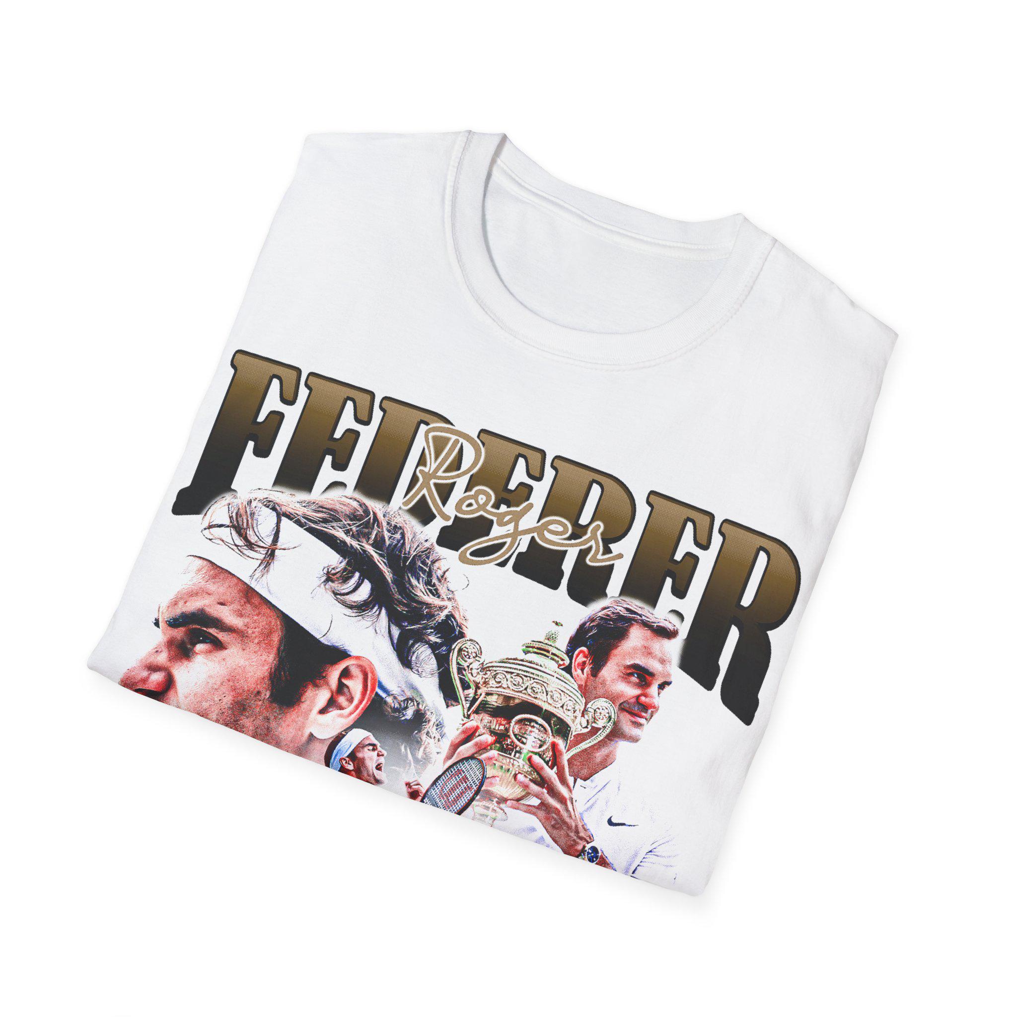 Limited Roger Federer Vintage T-Shirt, Gift For Woman and Man Unisex T-Shirt