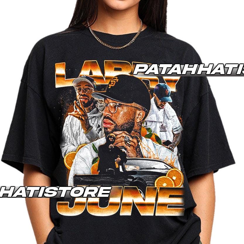 Limited Larry June Vintage T-Shirt, Gift For Woman and Man Unisex T-Shirt