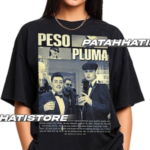Limited Peso Pluma T-shirt Ella Baila Sola Vintage T-shirt, cadeau voor vrouw en man T-shirt uniseks