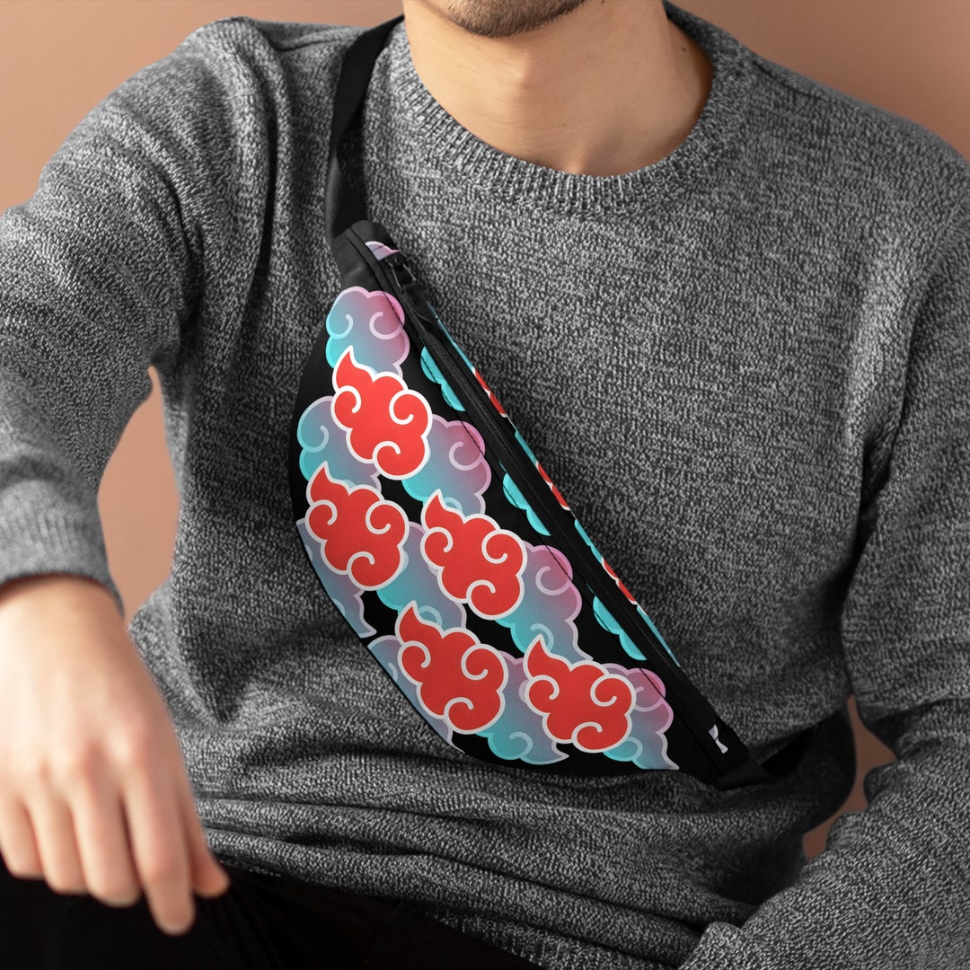 Akatsuki Clan Inspired Anime Fanny Pack Stylish Convenience Etsy