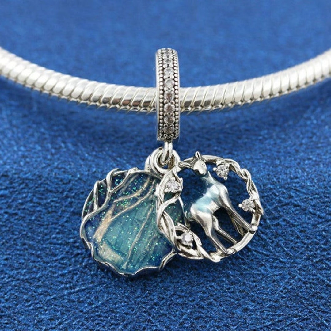 Pandora Harry Potter Snape Doe Patronus Dangle Charm 925 Etsy