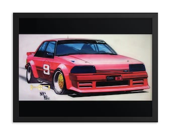 Allan Moffat XE Group C proposal by Wayne Draper, 1982