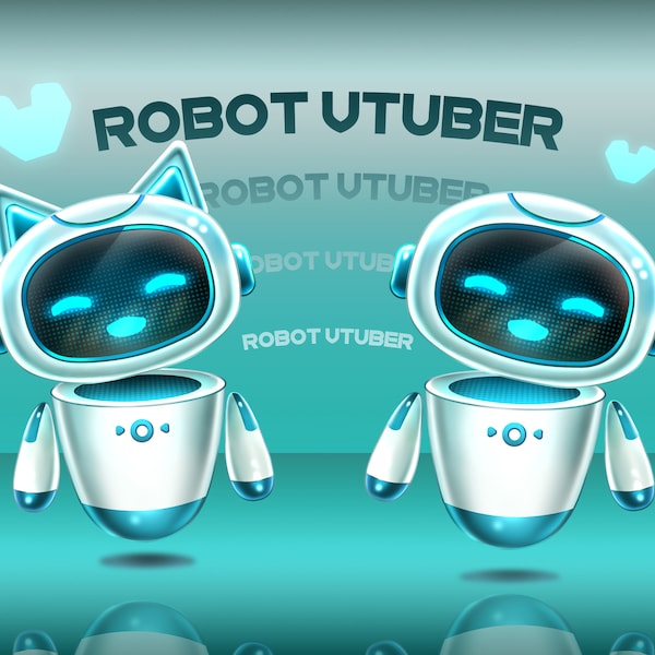 Vtuber Robot Model Etsy