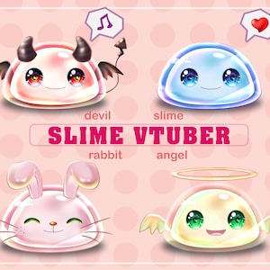 Slime Vtuber -Fully Rigged! (Style B)