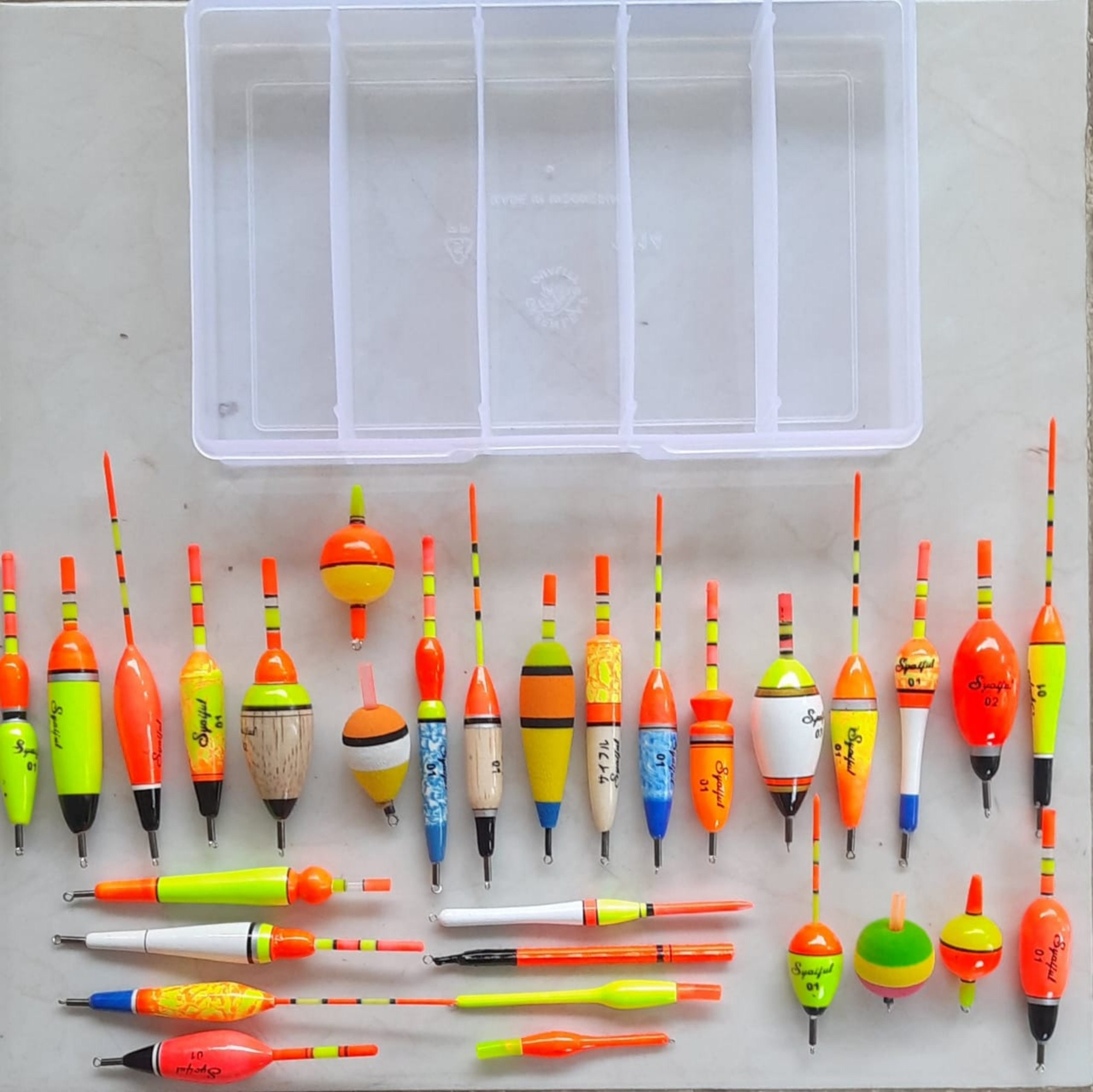 Set 0f 30 Extensive Variety Fishing Floats Bobbers Collection