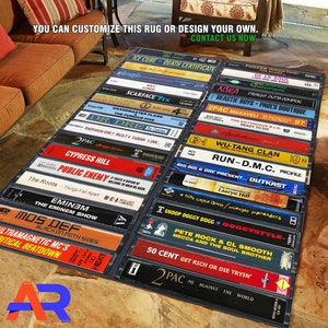 Hip Hop Old School Home Carpet Personalized Hip Hop Old School Carpet