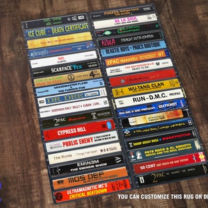 Hip Hop Old School Home Carpet, Personalized Hip Hop Old School Carpet ...