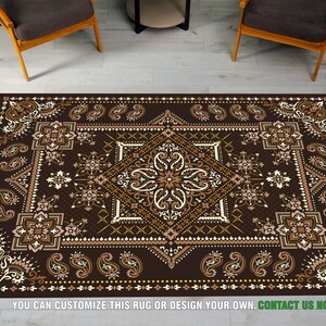 Rug for Living Room, Traditional Carpet, Traditional Rug, Persian Rug, Ethnic Rug, Vintage Style, Living Room Rug, Area Rug, Vintage Rug