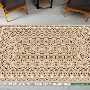 Rug for Living Room, Traditional Rug, Floral Rug, Traditional Carpet, Vintage Rug, Area Rug, Persian Rug, Living Room Rug, Ethnic Rug