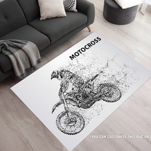Moto / Motocross Teppich SIXTEN MARKER 95x200