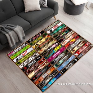 Home Decor, Hip Hop Old School Home Carpet, Mat, Hip Hop Old School Area Rug, Personalized Hip Hop Old School Carpet Rug