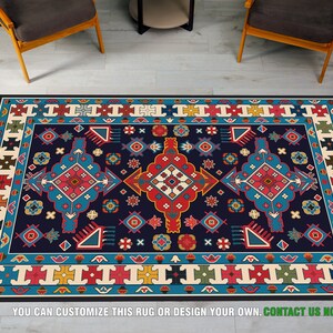 Flowers Rug, Traditional Rug, Area Rug, Vintage Rug, Persian Rug, Rug for Living Room, Traditional Carpet, Ethnic Rug, Living Room Rug