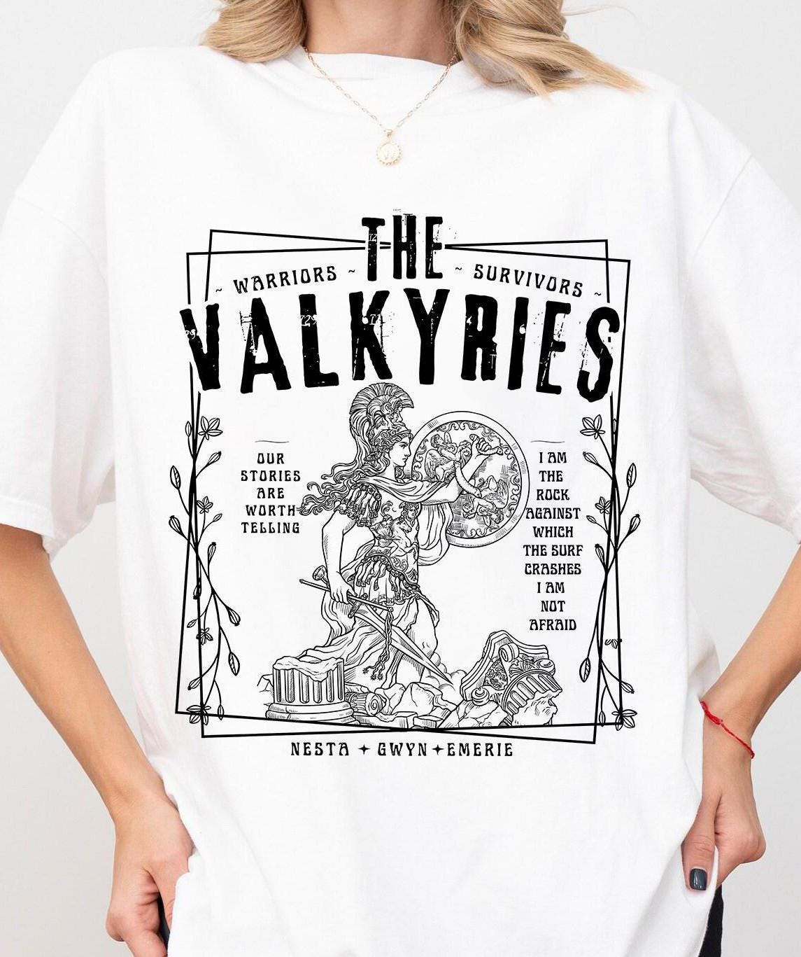 The Valkyries Shirt, Our Stories Are Worth Telling T Shirt, I Am The Rock Against Which The Surf Crashes I Am Not Afraid, Nesta Shirt
