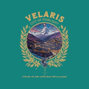 Velaris Stadt des Sternenlichts, zu den Sternen, die zuhören und den Träumen, die beantwortet werden, Acotar, digitaler Download, Buchclub Png, Buchliebhaber
