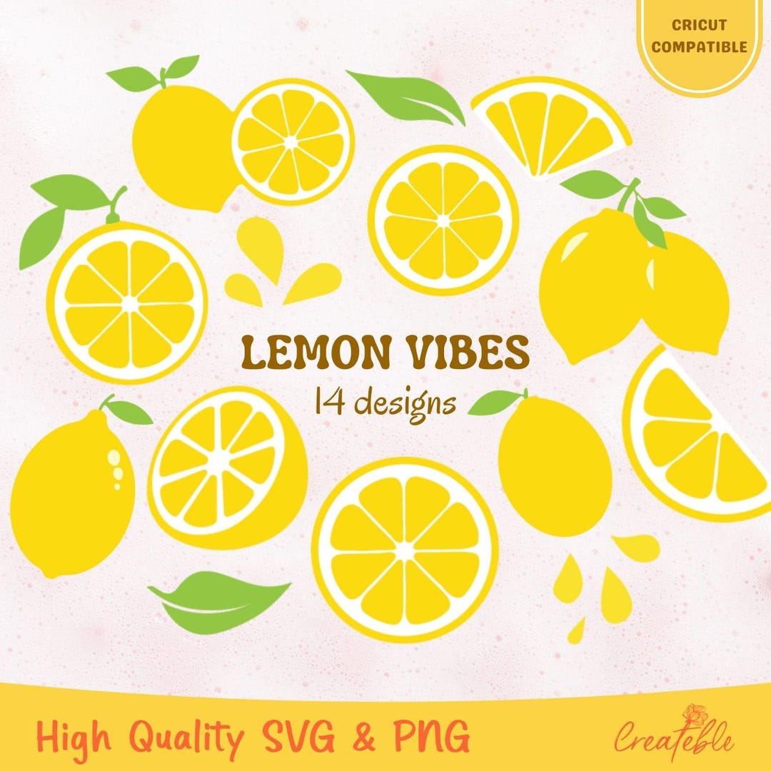 Lemon PNG, Lemon SVG, Lemonade SVG, Lemon Sticker Svg, Summer Svg ...