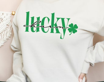 Portafortuna SVG PNG, Lucky Svg, St Patricks Day Svg, Camicia di San Patrizio SVG