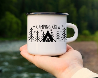 Camping Crew SVG PNG, Camicia da campeggio in formato SVG, Citazione da campeggio in formato SVG, Vita da campeggio in formato SVG, Camper in formato SVG, Campeggio minimalista in formato SVG,