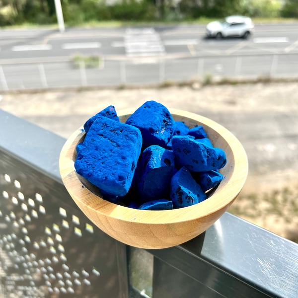 Poudre De Nila Bleu Maroc Original – blaues natürliches Pigment für Haare und Haut – aufhellendes Puder und 100 % natürlich – ideal für