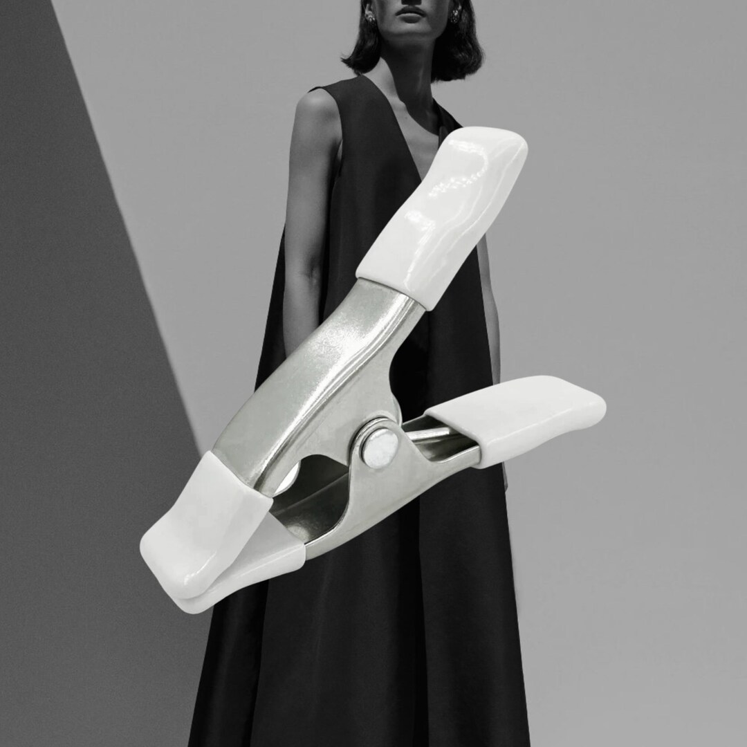 White Garment Styling Clamps Styling Clips, Dress Clips, Dress Clamps