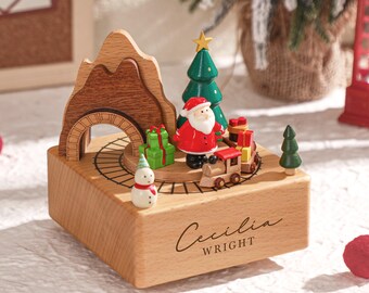 Mr. Christmas Gold Label Crescent Park Carousel Lighted Musical