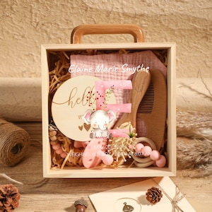Custom Baby Gift, New Baby Gift Box, Gifts for Newborn, Gift For New Parents, Welcome to the World, Baby Shower Gift, Pregnancy Gift
