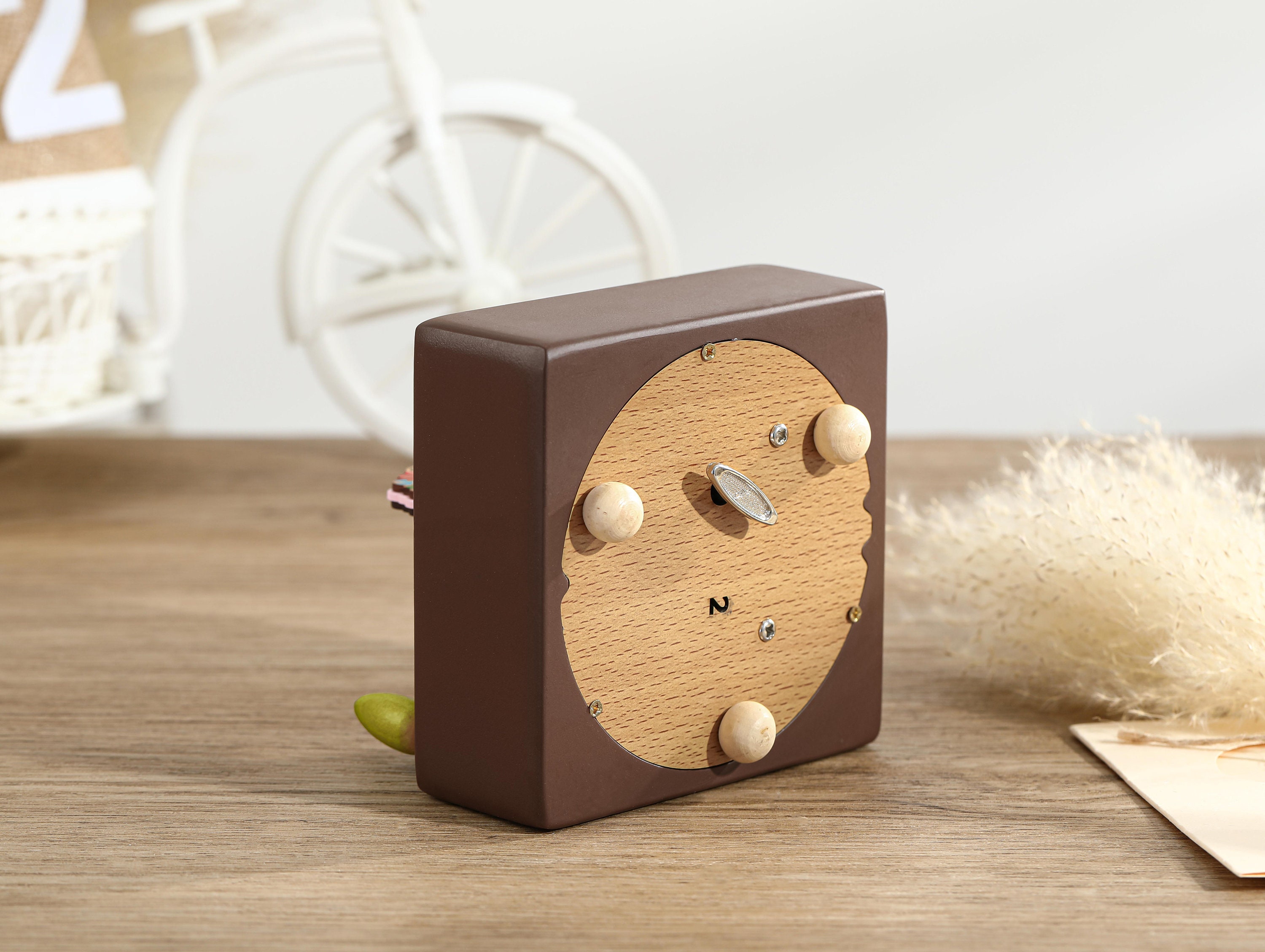 Piggy Candy House Music Box, Wooden Music Box, Custom Wooden Handmade