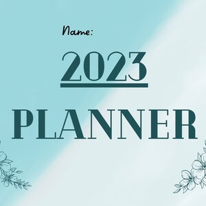2023 Digital planner, Hyperlinked planner, Monthly, Weekly, Daily planner,Minimalist,Ipad,Android planner,Habit tracker,Quotes