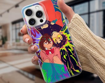 Dandandan Phone Case Okarun Cover for iPhone 16 Pro, 15, 14, 13, 12, 11, Google Pixel 9, 8, 7A, 6A, Samsung Galaxy S24 Ultra, S23fe, A05 A55