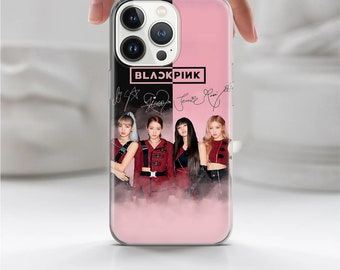 Blackpink Phone Case Kpop Cover for iPhone 16, 15, 14, 13
