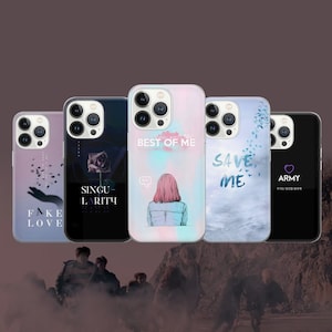 BTS Phone boyband Cover for Pixel 7 6A, iPhone 14 13 12 Pro 11 XR for Samsung S23  A73 A53