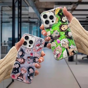 Dämonentöter Handyhülle Nezuko für iPhone 16, 15, 14, 13, 12, 11, Google Pixel 8, 7A, 6A, Samsung Galaxy S24 Ultra, S23fe, A05, A55