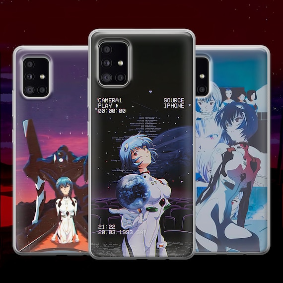 Evangelion Phone Case Rei Cover for iPhone 16, 15, 14, 13