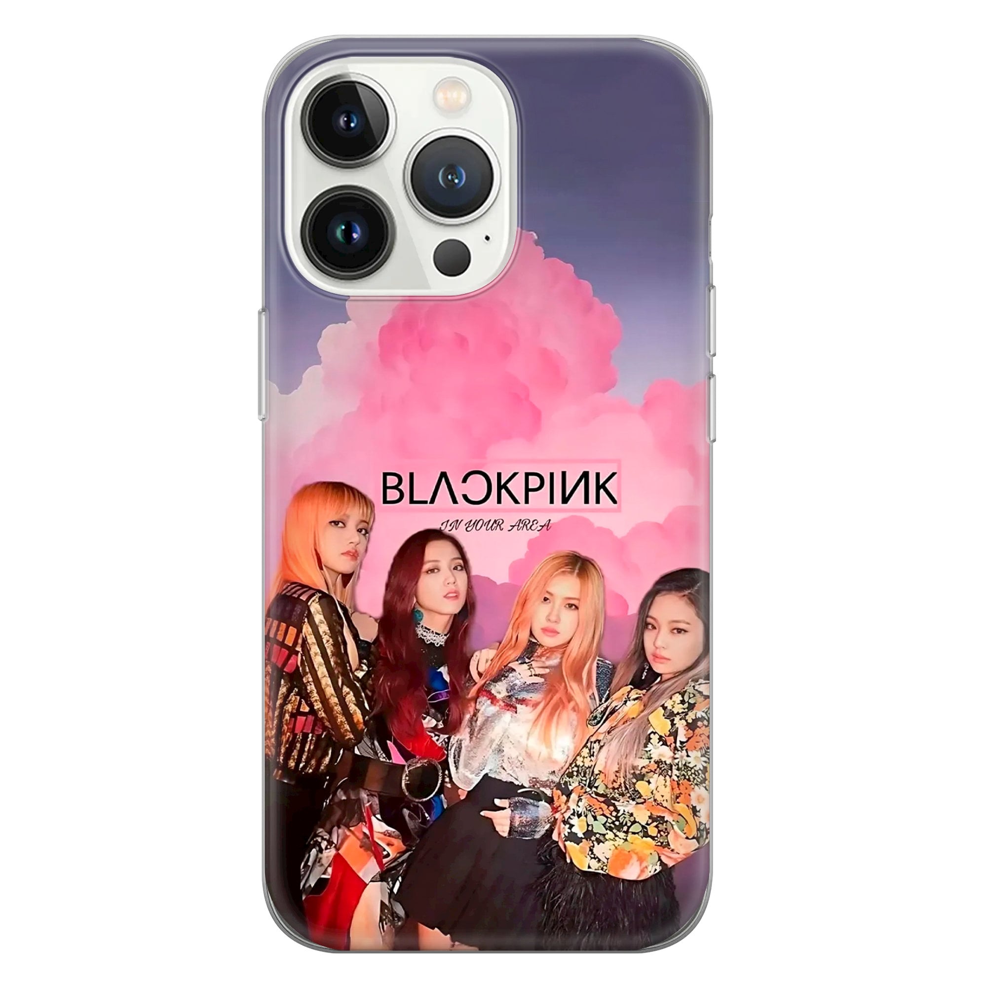 Blackpink Phone Case Kpop Cover for iPhone 16, 15, 14, 13 Blackpink Phone Case Kpop Cover for iPhone 16, 15, 14, 13