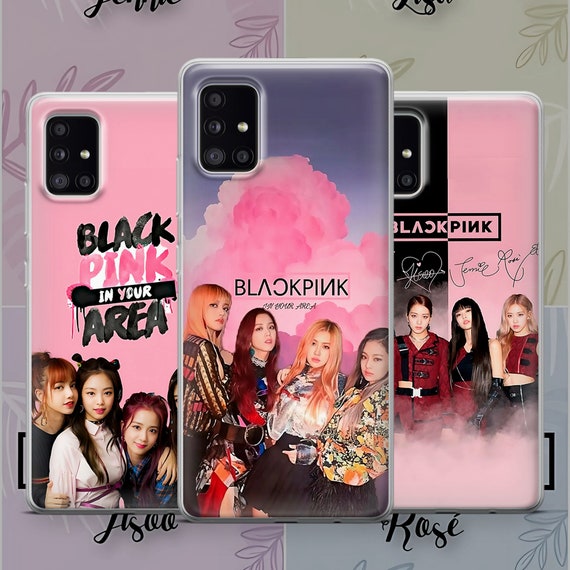 【韓国 Rest & Recreation】RR PHONE CASE - PINK, BLACK Blackpink Phone Case Kpop Cover for iPhone 16, 15, 14, 13